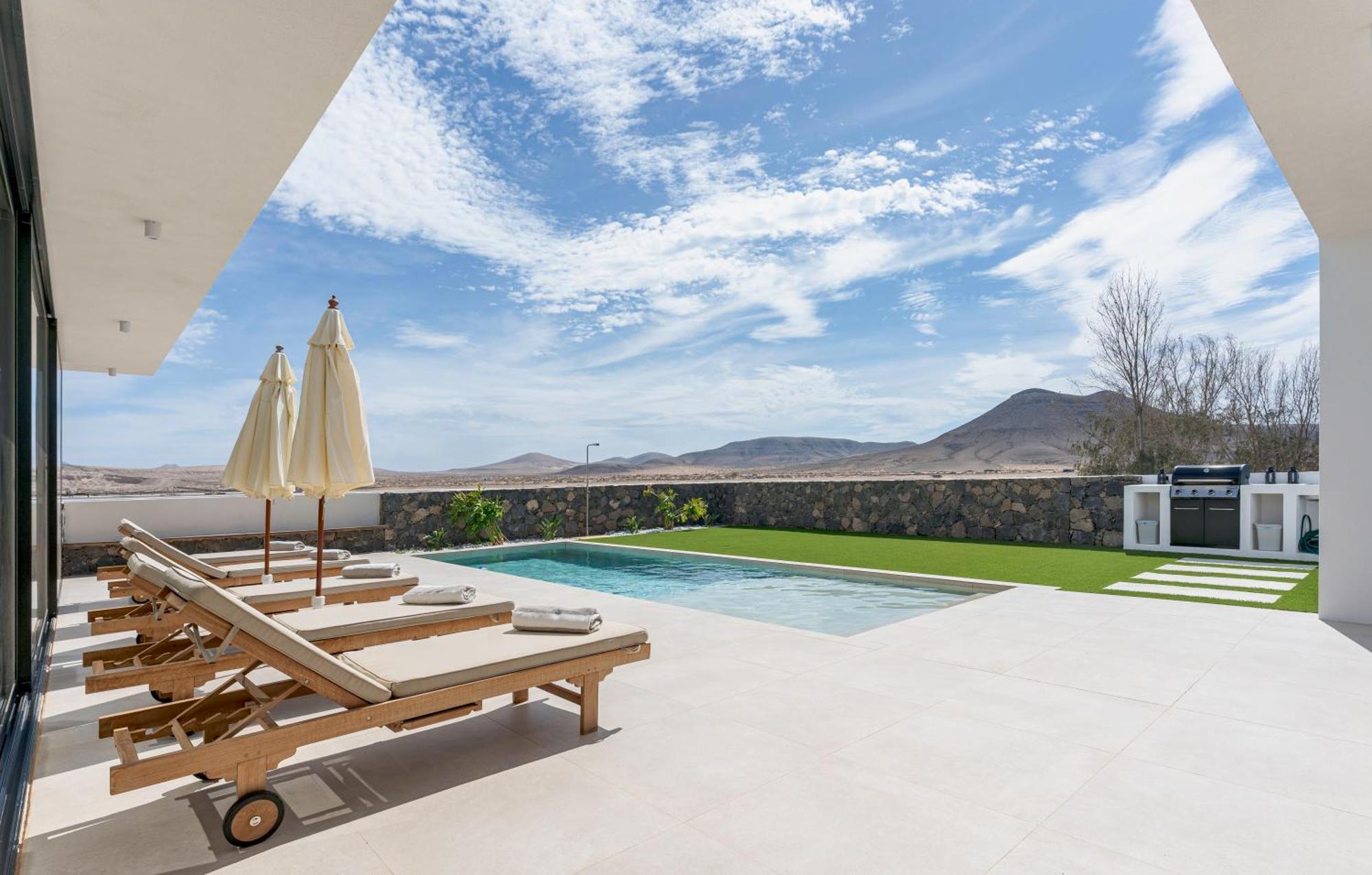 לאחארס Villa Calma, Vistas A Volcanes Y Atardecer מראה חיצוני תמונה